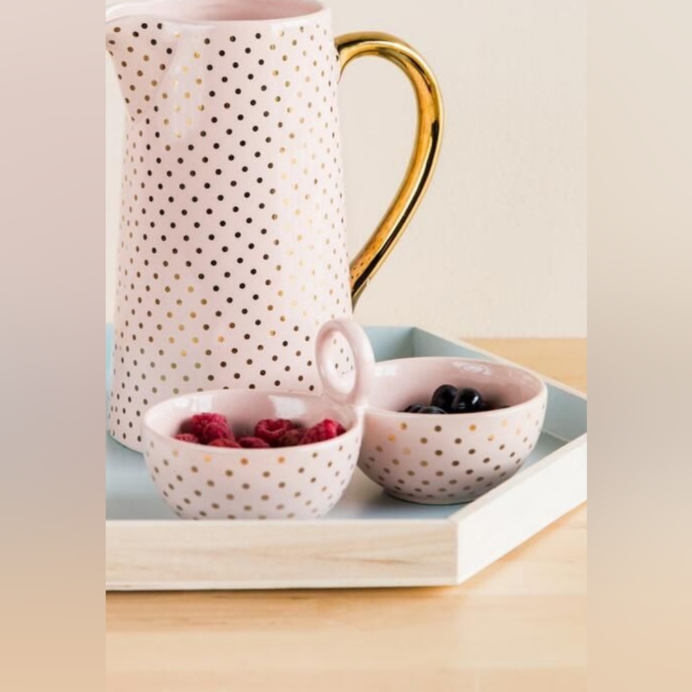 2/$14 Bloomingville Divided Double Bowl